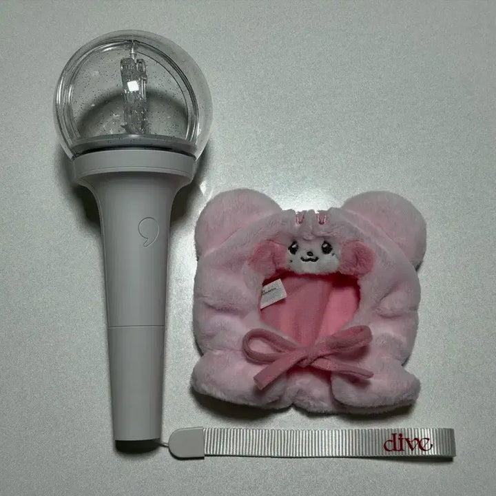 [BUNJANG] IVE Lightstick + Rangnini Lightstick Cover Bundle Set / 아이브 응원봉1 &amp; 랑니니 커버 판매