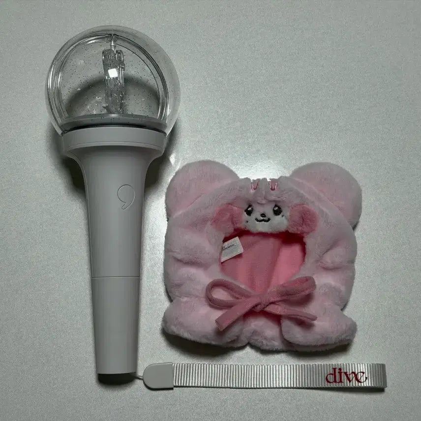 [BUNJANG] IVE Lightstick + Rangnini Lightstick Cover Bundle Set / 아이브 응원봉1 &amp; 랑니니 커버 판매