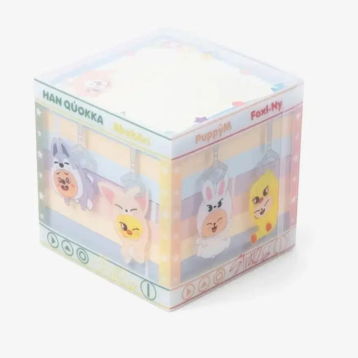 [BUNJANG] Stray Kids Toy World Japan Memo Cube Post-it / 스트레이키즈 스키즈 스키주 토이월드 일본 메모큐브 포스트잇