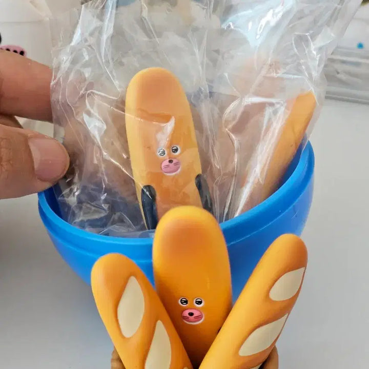 [SOLD OUT] (미개봉) 빵도둑 가챠 3탄 프랑스빵 바구니 피규어