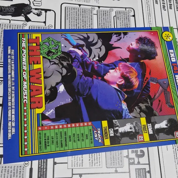 [BUNJANG] EXO The War Xiumin / Chen Photocard / EXO The War 시우민/첸 포토카드