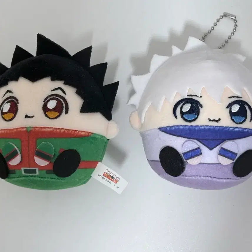 [BUNJANG] Hunter x Hunter Gon, Killua Nullset Manju Plush Set / 헌터헌터 곤 키르아 눌셋 nullset 만쥬 누이 인형 일괄