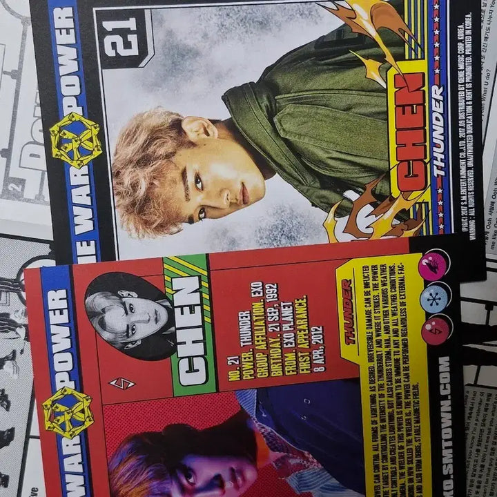 [BUNJANG] EXO CHEN Power Photocard / 첸 파워 카드