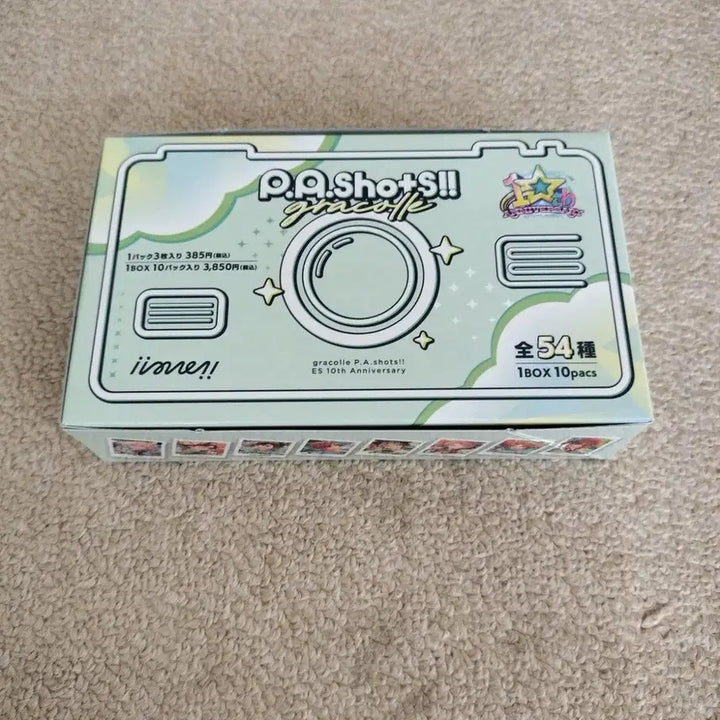 [BUNJANG] Ensemble Stars 10th Anniversary Card Box - Sealed / 앙스타 앙상블 스타즈 10주년 파샷츠 미개봉 박스 파샤