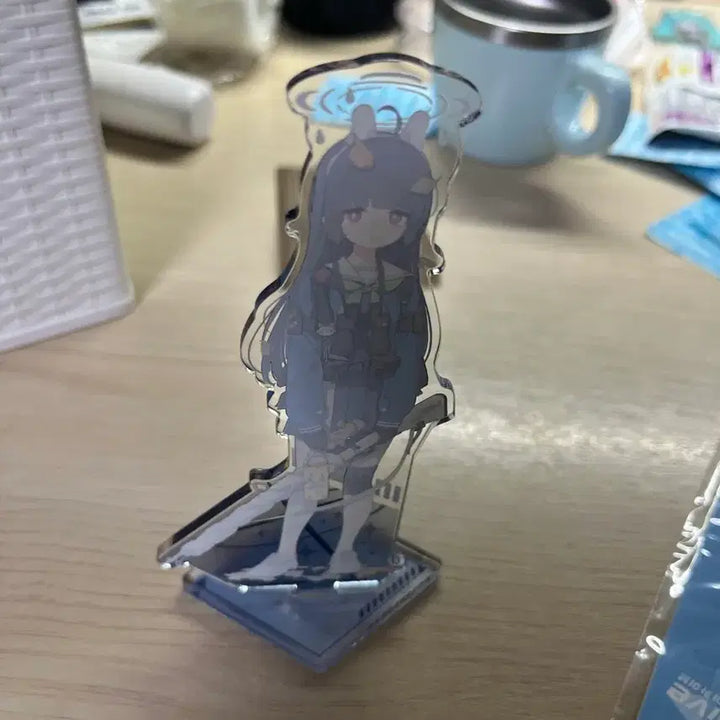 [BUNJANG] Blue Archive Rabbit Platoon Miyu Acrylic Stand (Opened) / 블루 아카이브 래빗소대 미유 아크릴 스탠드 개봉품