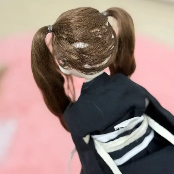 [BUNJANG] Awen Doll Brown Twintail Wig for USD Size / 구체관절인형 아웬가발 브라운 트윈테일 usd용