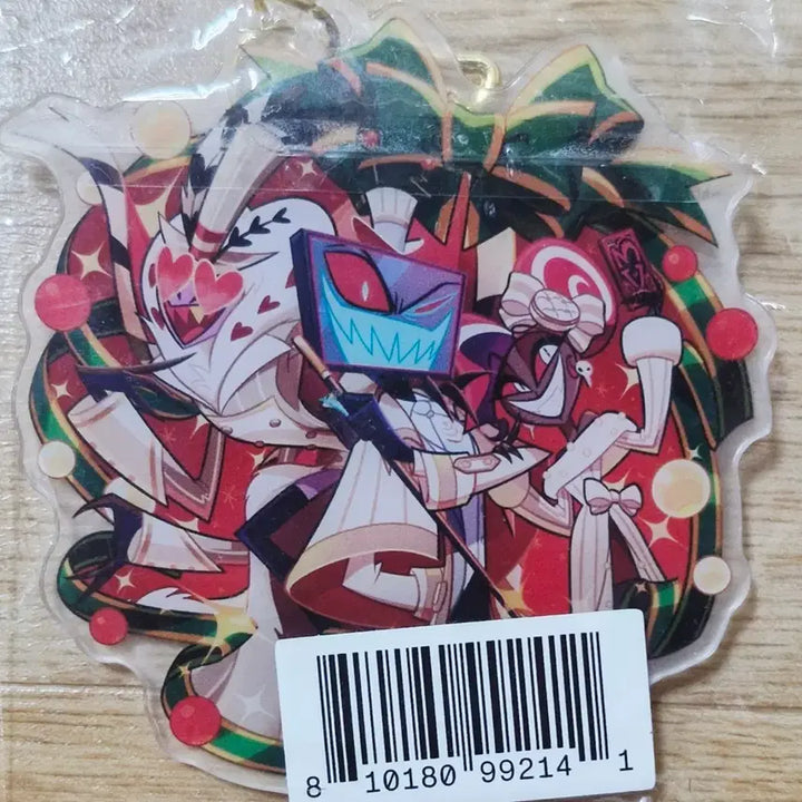 [BUNJANG] Hasbeen Hotel The Vees Christmas Keyring / 해즈빈호텔 더 브이즈 vees 븨즈 홀리데이 크리스마스 키링