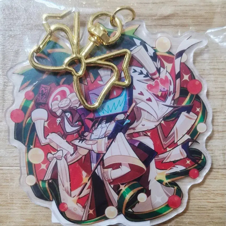 [BUNJANG] Hasbeen Hotel The Vees Christmas Keyring / 해즈빈호텔 더 브이즈 vees 븨즈 홀리데이 크리스마스 키링