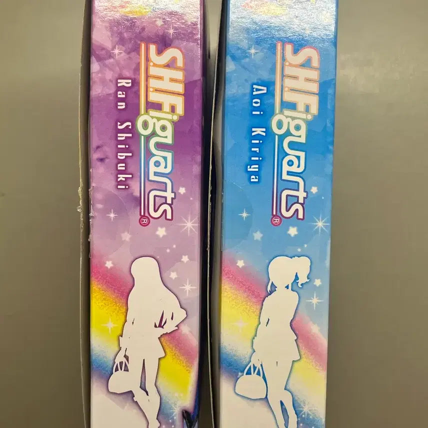 [BUNJANG] S.H.Figuarts Aikatsu! Figures Set - Ran Shibuki &amp; Aoi Kirya (Limited Edition Bonus Included) / SHFiguarts 아이카츠 피규어 2종 세트 아오이 란