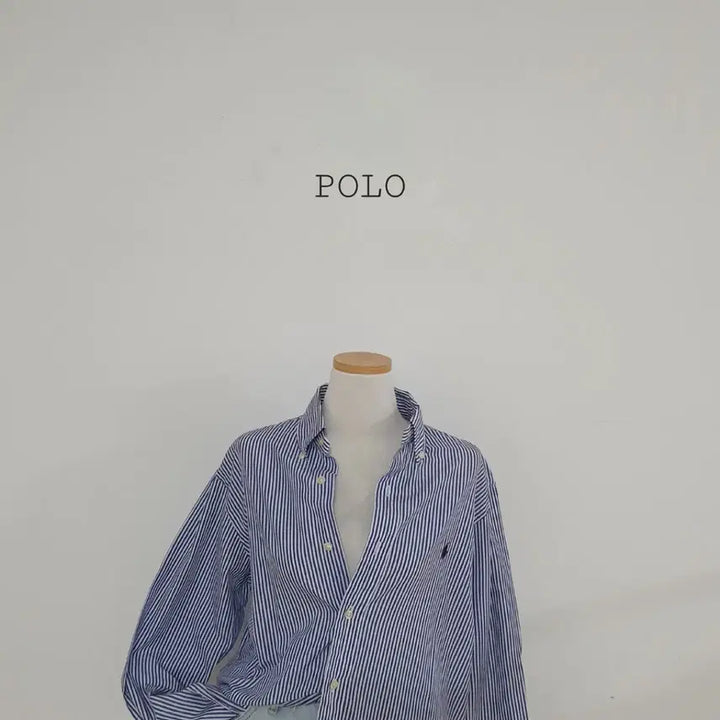 [BUNJANG] Polo Ralph Lauren Striped Shirt M / No.26050512 폴로 랄프로렌 스트라이프 셔츠