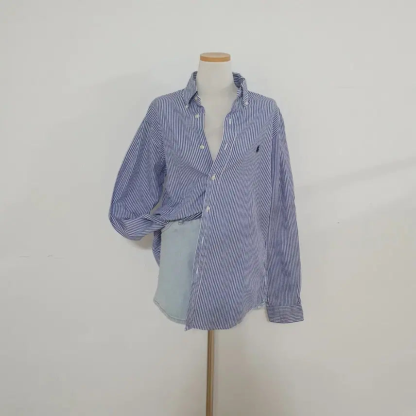 [BUNJANG] Polo Ralph Lauren Striped Shirt M / No.26050512 폴로 랄프로렌 스트라이프 셔츠