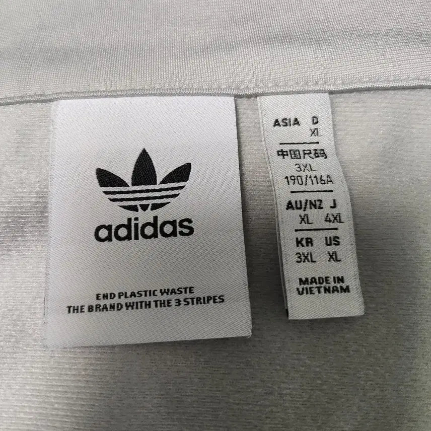 [BUNJANG] Adidas Firebird Track Top Grey IA6341 3XL / [ 3XL ] 아디다스 파이어버드 트랙탑 그레이 IA6341