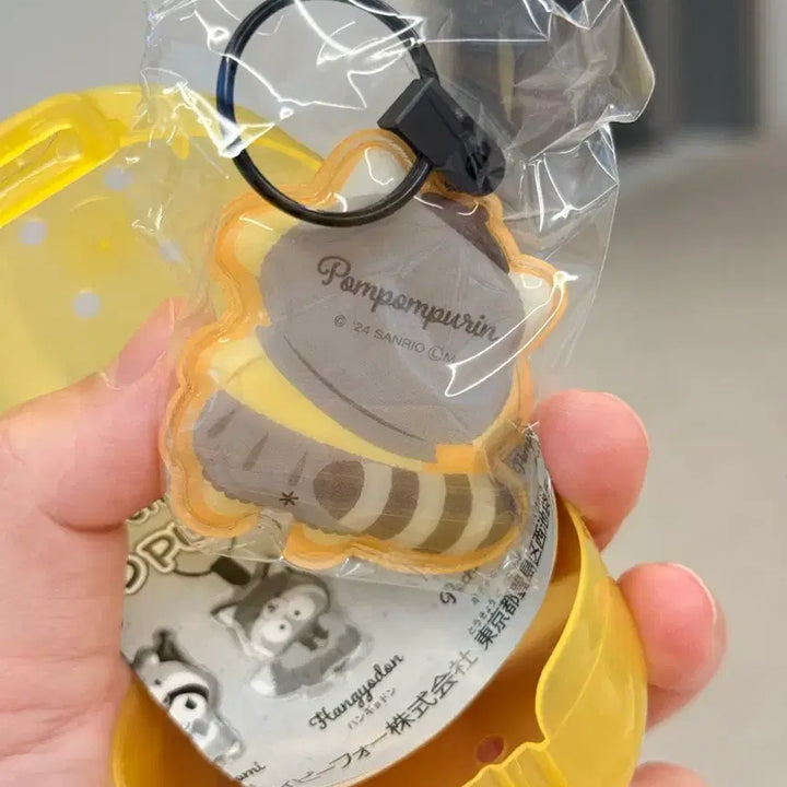 [BUNJANG] Sanrio Pompompurin Gachapon Keychain / 폼폼푸린 가챠