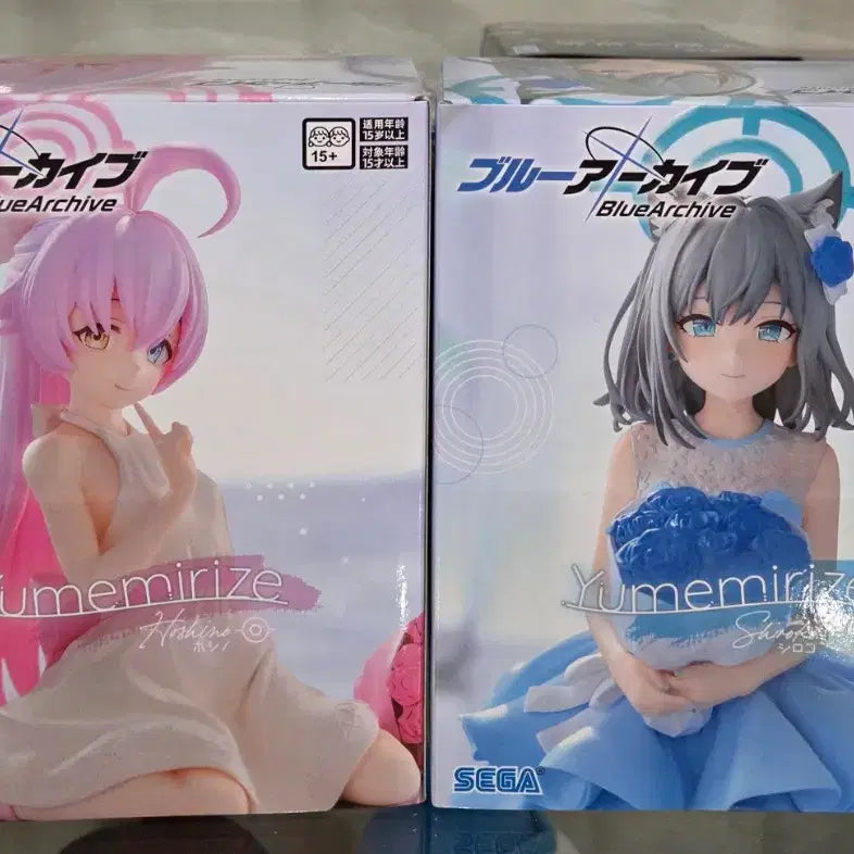[BUNJANG] Blue Archive Hoshino &amp; Shiroko Yumemirize Figure Set (Sealed) / 미개봉 블루 아카이브 호시노 시로코 유메미라이즈 피규어 세트