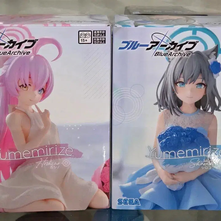 [BUNJANG] Blue Archive Hoshino &amp; Shiroko Yumemirize Figure Set (Sealed) / 미개봉 블루 아카이브 호시노 시로코 유메미라이즈 피규어 세트