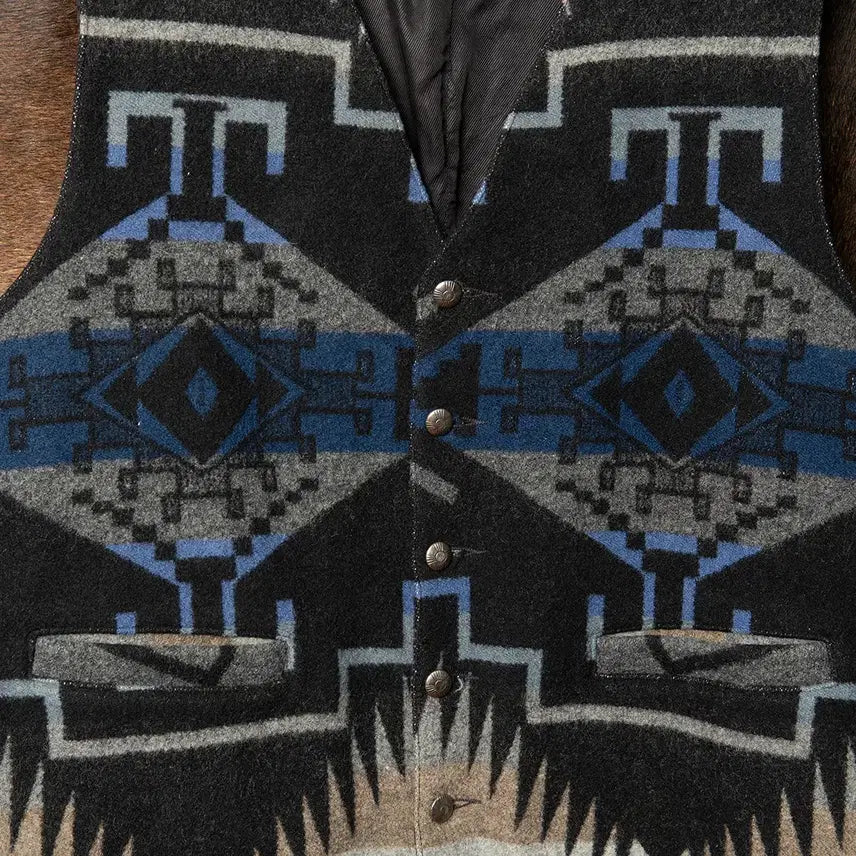 [BUNJANG] Pendleton High Grade Southwestern Navajo Wool Vest (XXL) / [XXL] 80s~ 펜들턴 하이그레이드 사우스웨스턴 나바호 울 베스트
