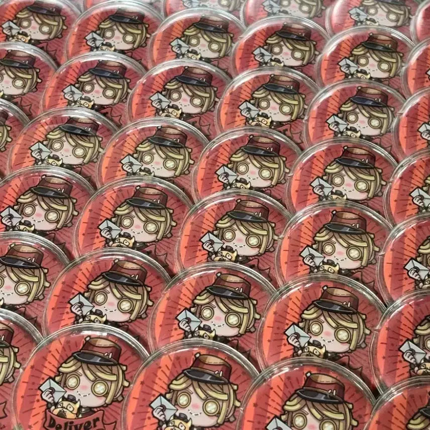 [BUNJANG] Identity V Postman Mini Can Badges Bundle Set / 제5인격 우편배달부 우배부 미니 캔뱃지 59개 일괄 판매