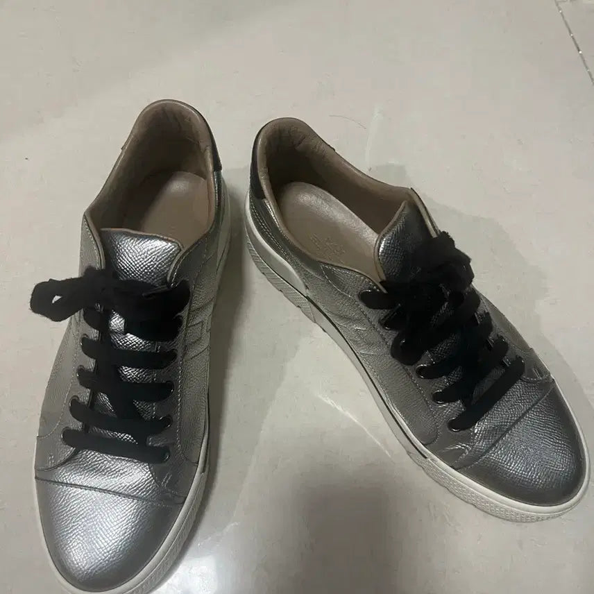 [BUNJANG] Hermes Genuine Leather Sneakers / 정품 에르메스 스니커즈