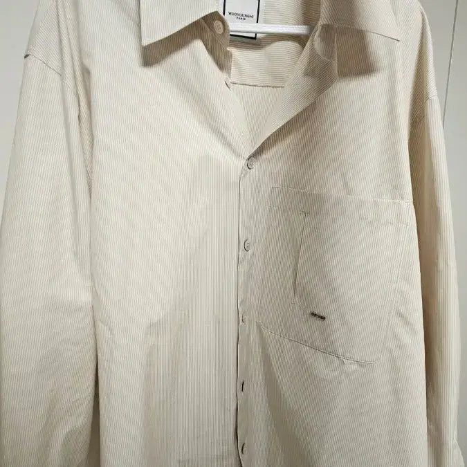 [BUNJANG] Wooyoungmi Striped Shirt Size 46 / 우영미 스트라이프 셔츠 46