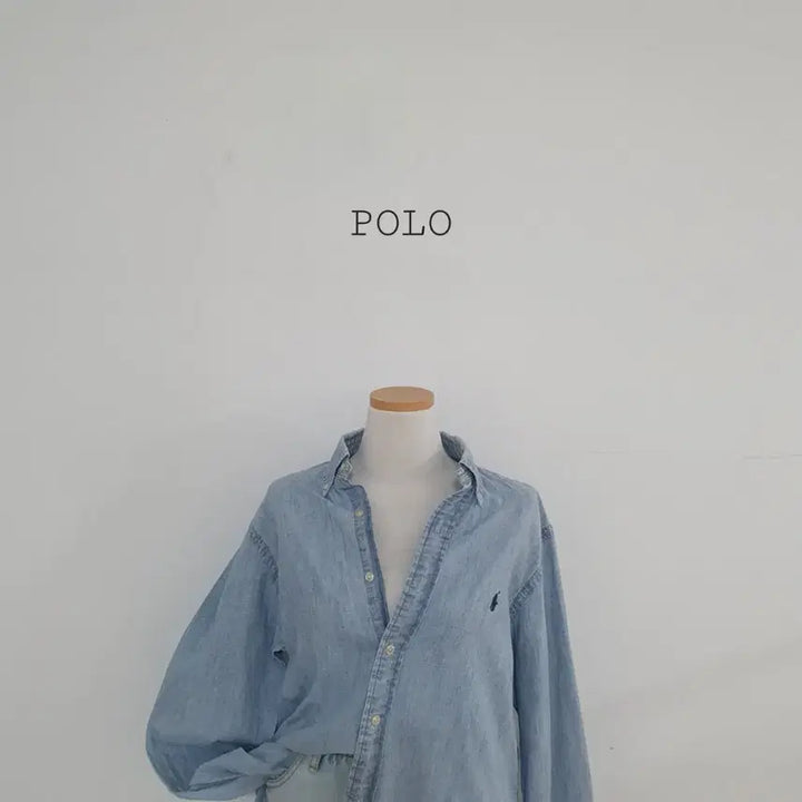[BUNJANG] Polo Ralph Lauren Classic Denim Shirt / No.26050601 폴로 랄프로렌 데님 셔츠