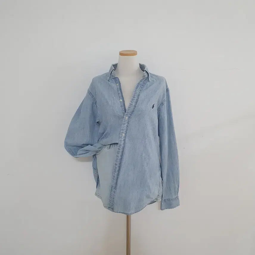 [BUNJANG] Polo Ralph Lauren Classic Denim Shirt / No.26050601 폴로 랄프로렌 데님 셔츠