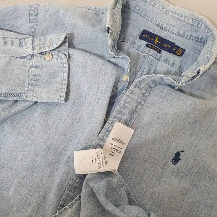 [BUNJANG] Polo Ralph Lauren Classic Denim Shirt / No.26050601 폴로 랄프로렌 데님 셔츠
