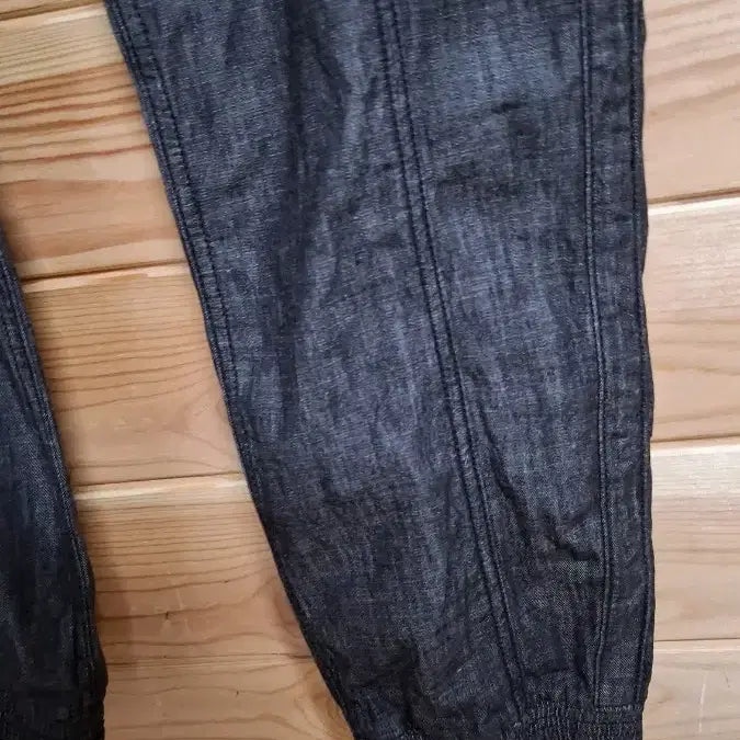 [BUNJANG] Lynx Black Cargo Denim Pants / Lynx 카고 블랙 데님 팬츠