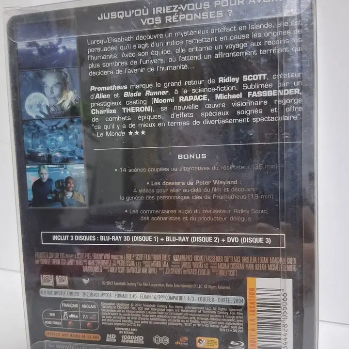 [BUNJANG] Prometheus Steelbook Blu-ray (Sealed) / (미개봉)프로메테우스 영화 스틸북 블루레이