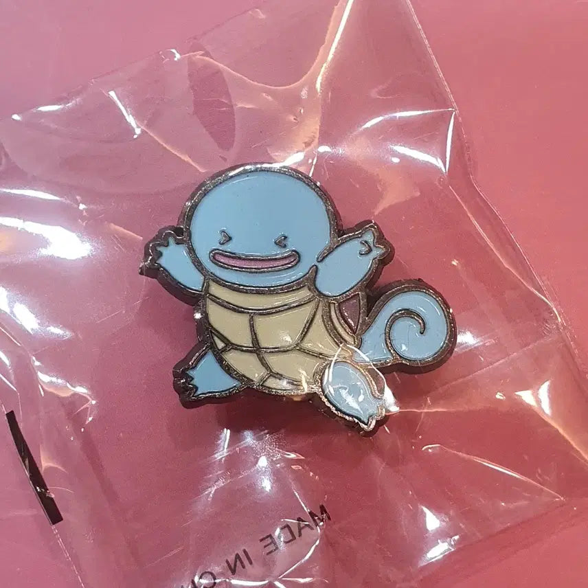[SOLD OUT] 컬러그램 포켓몬 콜라보 메탈 참 꼬부기 미개봉