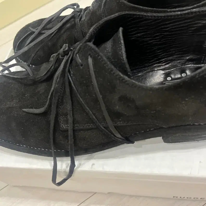[BUNJANG] Guidi 992 Suede Loafers Black Size 44 / 구이디 992 스웨이드 검정 44