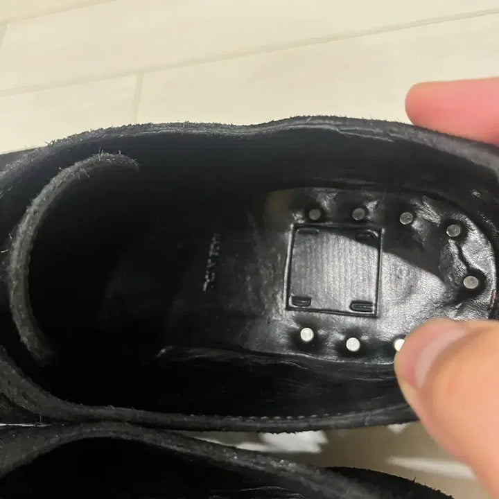 [BUNJANG] Guidi 992 Suede Loafers Black Size 44 / 구이디 992 스웨이드 검정 44