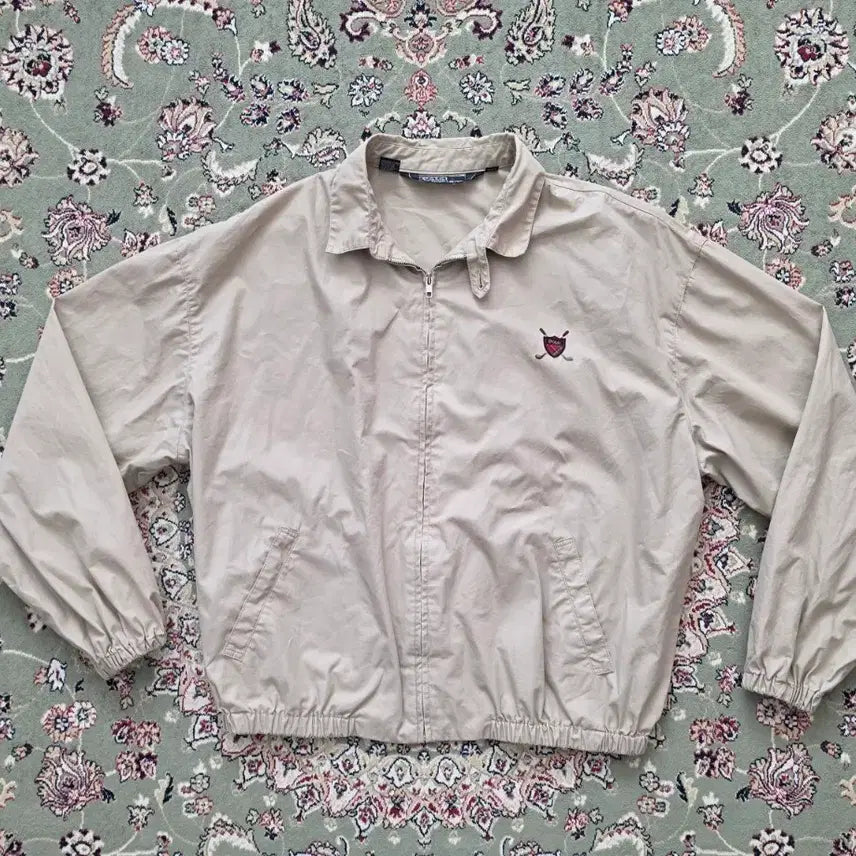 [BUNJANG] Polo Ralph Lauren Beige Swingtop Big Jacket XXL / [최종할인/빅사이즈] 폴로 베이지 스윙탑 빅자켓 XXL 110-115