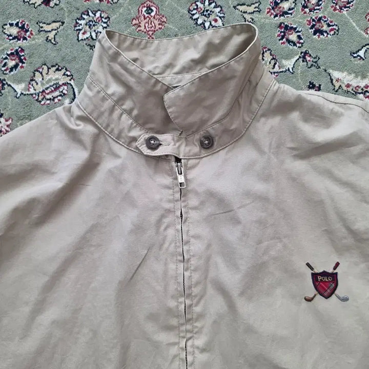 [BUNJANG] Polo Ralph Lauren Beige Swingtop Big Jacket XXL / [최종할인/빅사이즈] 폴로 베이지 스윙탑 빅자켓 XXL 110-115
