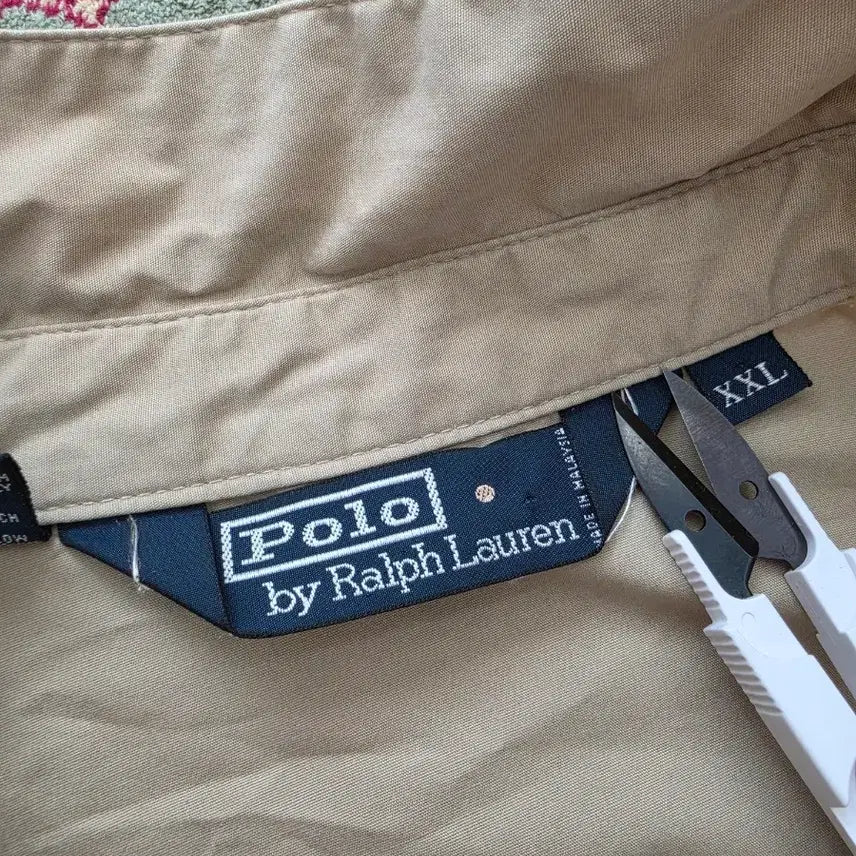 [BUNJANG] Polo Ralph Lauren Beige Swingtop Big Jacket XXL / [최종할인/빅사이즈] 폴로 베이지 스윙탑 빅자켓 XXL 110-115