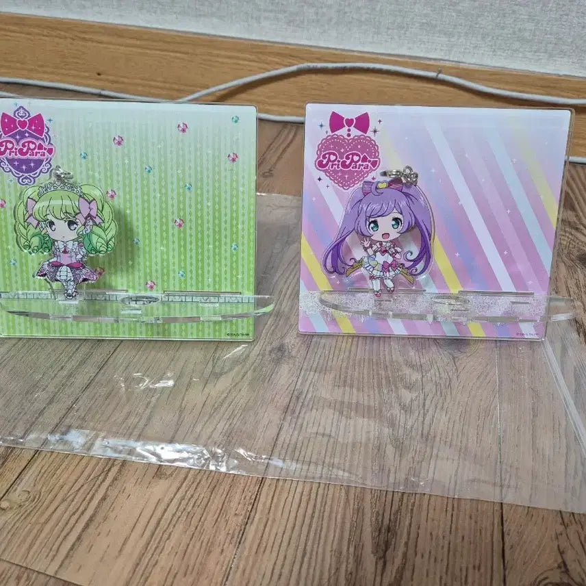 [BUNJANG] PriPara Lala &amp; Faruru Acrylic Stand Bundle Set / 프리파라 라라 파루루 아크릴 스탠드 일괄