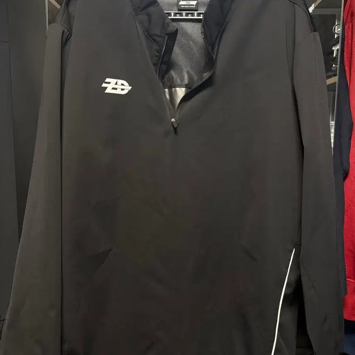 [BUNJANG] ZD Sports Black Sweat Suit - 3XL (110) / ZD SPORTS 웜업 땀복 3XL(110) 블랙