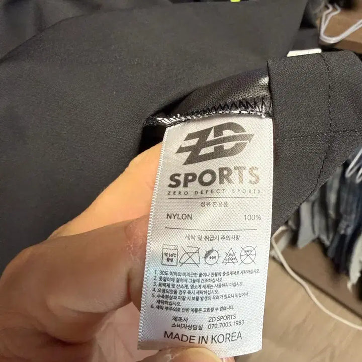 [BUNJANG] ZD Sports Black Sweat Suit - 3XL (110) / ZD SPORTS 웜업 땀복 3XL(110) 블랙