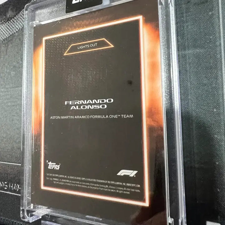 [BUNJANG] Topps Fernando Alonso 75th Anniversary Card (13/25) / 탑스 페르난도 알론소 75주년 기념
