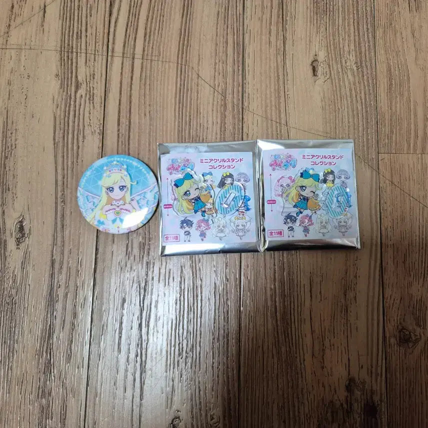 [BUNJANG] IDOLiSH7 Mitsuki Kanbadge Acrylic Stand Bundle Set / 비밀의 아이프리 미츠키 캔뱃지 아크릴 스탠드 일괄
