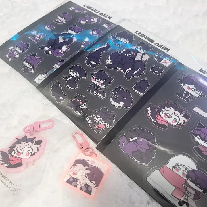 [BUNJANG] Kaiju No. 8 Naruhoshi Sticker Bundle Set / 괴수8호 천벌님 나루호시 비공굿 스티커 일괄 양도