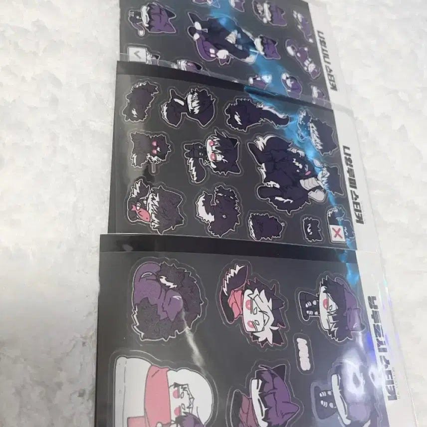 [BUNJANG] Kaiju No. 8 Naruhoshi Sticker Bundle Set / 괴수8호 천벌님 나루호시 비공굿 스티커 일괄 양도