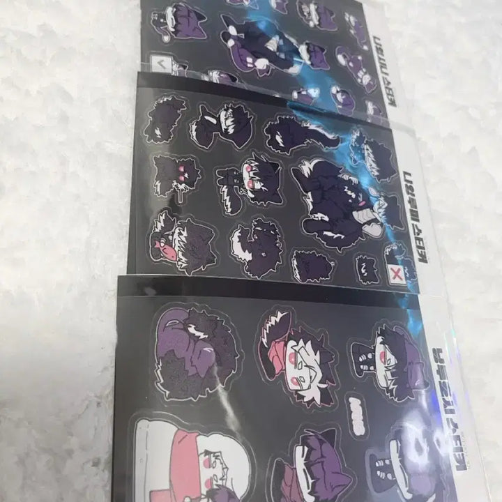[BUNJANG] Kaiju No. 8 Naruhoshi Sticker Bundle Set / 괴수8호 천벌님 나루호시 비공굿 스티커 일괄 양도