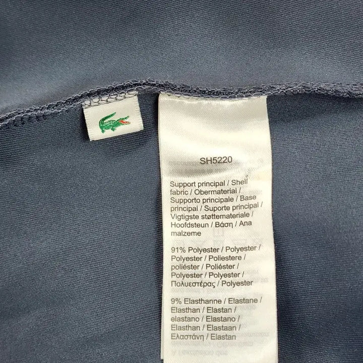 [BUNJANG] Lacoste Daniil Medvedev Edition Zip-Up Shirt / (100)리코스테 다닐 메드베데프 집업 셔츠8.5