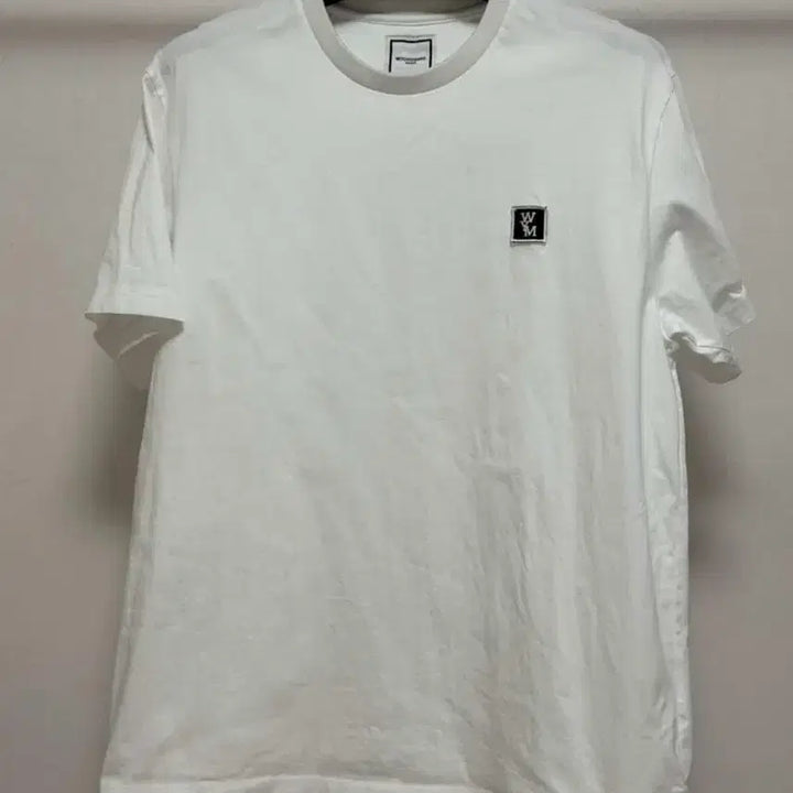 [BUNJANG] Wooyoungmi Back Logo Short Sleeve T-Shirt / [48]우영미 백로고 반팔