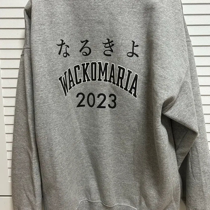 [BUNJANG] Wackomaria 2023 Narukiyo Exclusive Sweatshirt XL / 와코마리아 2023나루키요 익스클루시브 맨투맨 XL