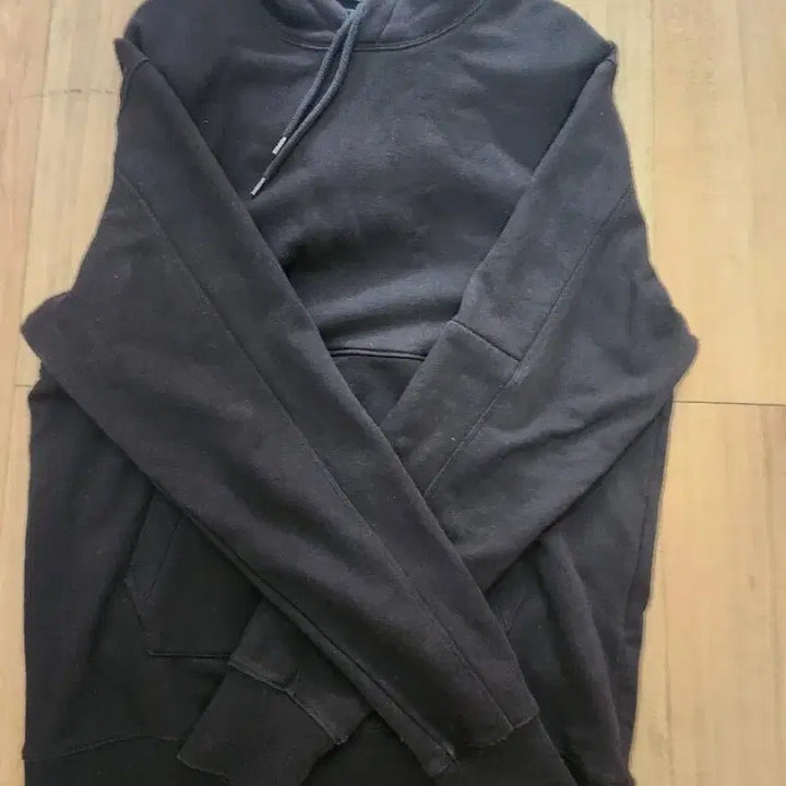 [BUNJANG] CP Company Hoodie T-Shirt Black / CP컴퍼니 후드 티셔츠 블랙