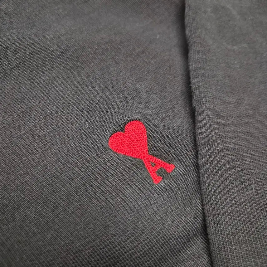 [BUNJANG] AMI Small Heart Sweatshirt Black L / (크림구매)아미 스몰 하트 맨투맨 블랙 L