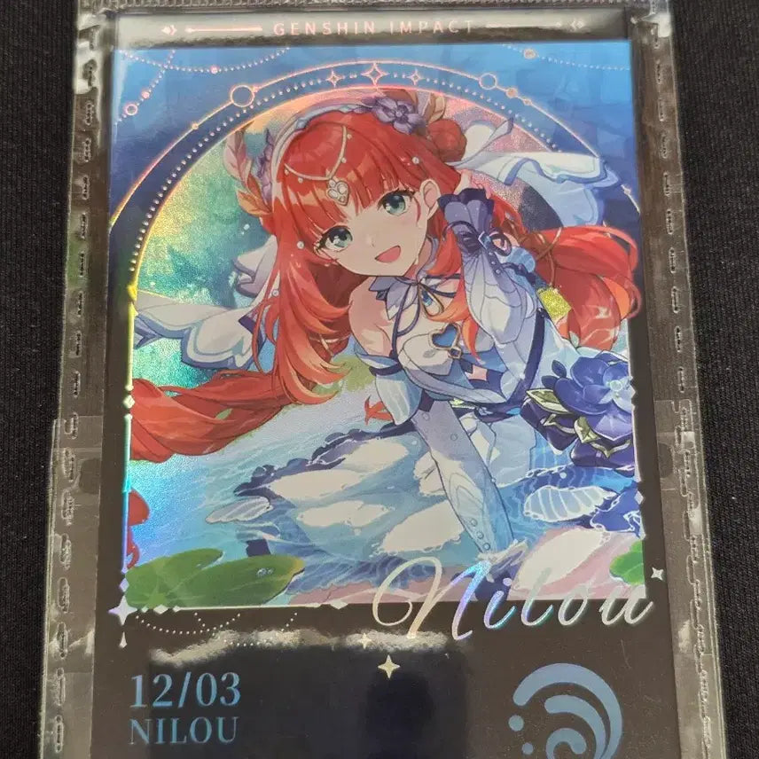 [BUNJANG] Genshin Impact Sumeru Holographic Photocard Nilou / 원신 pc 수메르 홀로그램 포카 닐루