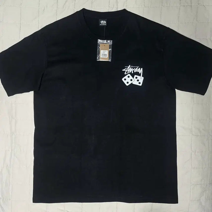 [BUNJANG] Stussy Dice Pigment Black XL T-Shirt / [새 상품] 스투시 다이스 피그먼트 블랙 XL