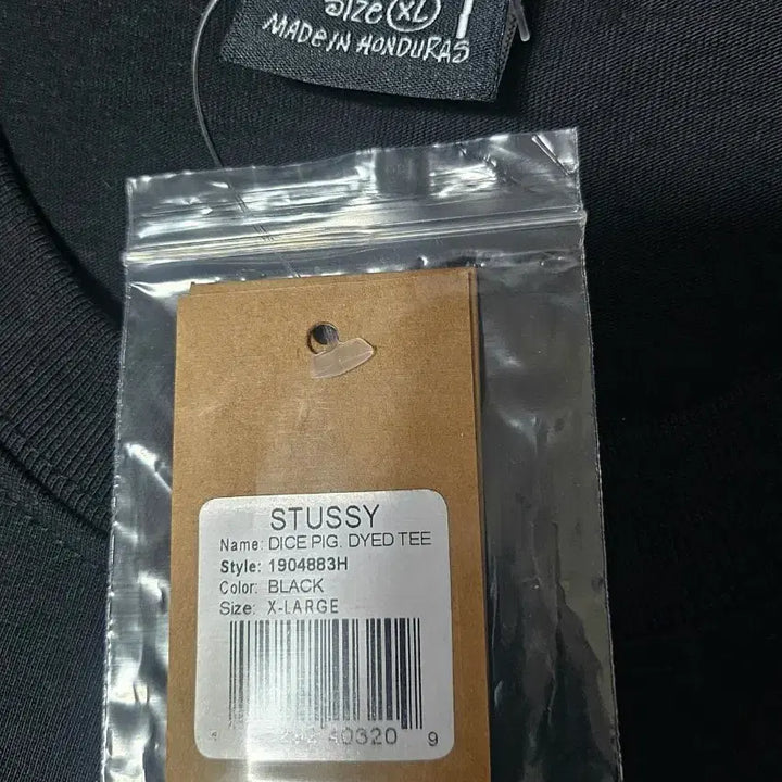 [BUNJANG] Stussy Dice Pigment Black XL T-Shirt / [새 상품] 스투시 다이스 피그먼트 블랙 XL